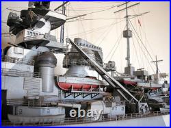 1200 Scale German Battleship Bismarck DIY Handcraft Paper Model Kit 1200 Scale German Battleship Bismarck DIY Handcraft Paper Model Kit