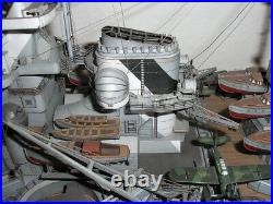 1200 Scale German Battleship Bismarck DIY Handcraft Paper Model Kit 1200 Scale German Battleship Bismarck DIY Handcraft Paper Model Kit