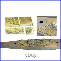 1200 Upgrade Set for USS Missouri Battleship Trumpeter 03705 Wooden Deck Barrel