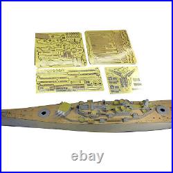 1200 Upgrade Set for USS Missouri Battleship Trumpeter 03705 Wooden Deck Barrel