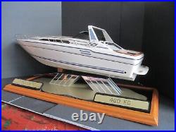 120 Scale Boat Sea Ray 460 EC Model Ship Brunswick Advertising Store Display