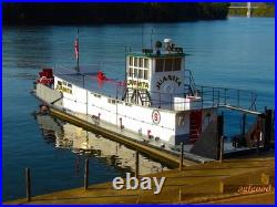 124 1040mm Sternwheeler JUANITA 41 Wooden Model RC Model Ship Kit