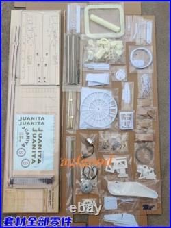124 1040mm Sternwheeler JUANITA 41 Wooden Model RC Model Ship Kit