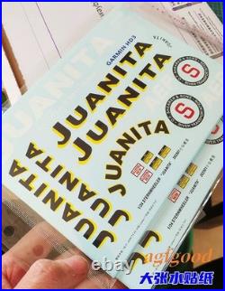 124 1040mm Sternwheeler JUANITA 41 Wooden Model RC Model Ship Kit
