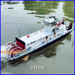 124 1040mm Sternwheeler JUANITA 41 Wooden Model RC Model Ship Kit Unassembled