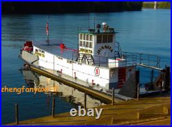124 1040mm Sternwheeler JUANITA 41 Wooden Model RC Model Ship Kit Unassembled