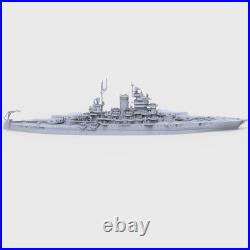 1350 USS New Mexico Class Mississippi BB-411945 Battleship Segmented hull