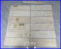 135 Scale 1.2M Wooden Ship Model Kit Sirius The Adventures Of Tintin