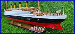 1440 Titanic Wooden Ship 23 Model Ship Cruise Decor Handmade Gift