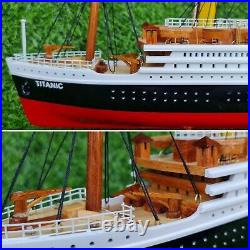 1440 Titanic Wooden Ship 23 Model Ship Cruise Decor Handmade Gift