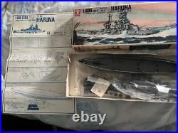 1600 Scale WW2 Japanese Battleship Haruna (plastic model ship) by Bandai