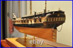 175 Scale HMS Surprise Historic Sailing Ship High End Wooden Model Kit 36.4