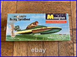 1955 MONOGRAM Dipsy Doodle RACING SPEEDBOAT Hydroplane KIT # P398 Complete