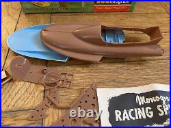 1955 MONOGRAM Dipsy Doodle RACING SPEEDBOAT Hydroplane KIT # P398 Complete