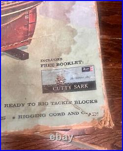 1960 REVELL CUTTY SARK Model Kit # H-364995 Sealed UNOPENED Bags Boat Ship Kit