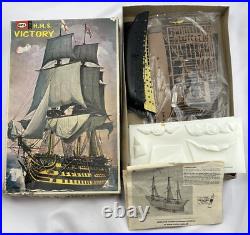 1962 UPC H. M. S. Victory Ship Model Kit 1400 Scale New Old Stock FREE SHIPPING