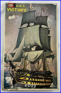 1962 UPC H. M. S. Victory Ship Model Kit 1400 Scale New Old Stock FREE SHIPPING