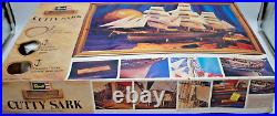 1978 Revell CUTTY SARK Clipper Ship Plastic Model Kit #H-393 46 L 22 H USA