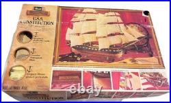 1978 Vintage USS Constitution Ship Model Kit By Revell New Never Assembled