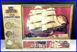 1978 Vintage USS Constitution Ship Model Kit By Revell New Never Assembled