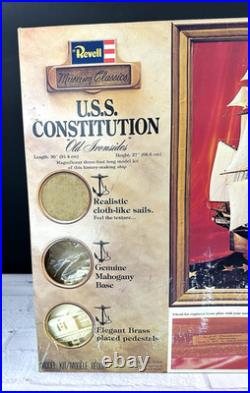 1978 Vintage USS Constitution Ship Model Kit By Revell New Never Assembled