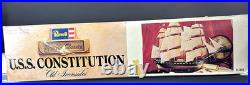 1978 Vintage USS Constitution Ship Model Kit By Revell New Never Assembled