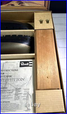 1978 Vintage USS Constitution Ship Model Kit By Revell New Never Assembled