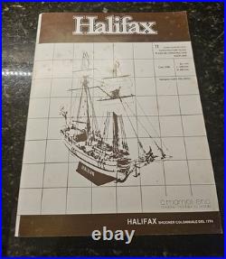 1990's Halifax Schooner Coloniale Inglese 1774 -English Schooner- By MAMOLI