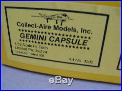 1993 132 COLLECT- AIRE Gemini Capsule 3202 Limiteded. #68 Sealed FREE SHIPPING