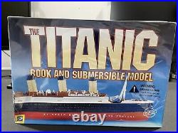 1999 Titanic Submersible Hughes Santini Model Break Apart SET- NewithSealed