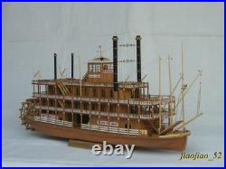1/100 MISSISSIPPI 1870 Steam Paddle Wheeler Wooden Ship Model Kit, Length 540mm 1/100 MISSISSIPPI 1870 Steam Paddle Wheeler Wooden Ship Model Kit, Length 540mm