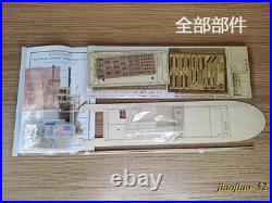 1/100 MISSISSIPPI 1870 Steam Paddle Wheeler Wooden Ship Model Kit, Length 540mm
