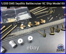 1/200 SMS Seydlitz Battlecruiser RC Ship Model Kit with Detail Upgrade Set CY514 1/200 SMS Seydlitz Battlecruiser RC Ship Model Kit with Detail Upgrade Set CY514