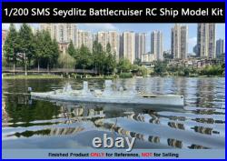 1/200 SMS Seydlitz Battlecruiser RC Ship Model Kit with Detail Upgrade Set CY514