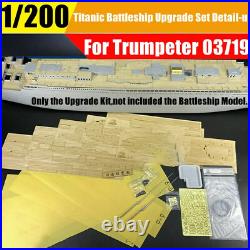 1/200 Titanic Wooden Deck Metal Super Detail-up Upgrade Set for Trumpeter 03719 1/200 Titanic Wooden Deck Metal Super Detail-up Upgrade Set for Trumpeter 03719