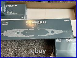 1/200 scale model ship Trumpeter Battleship Missouri