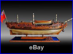 1/30 scale HMS Royal Caroline 1749 wood ship model kit wood sailing boat kit