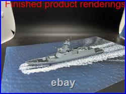 1/350/700/1250 Korea Daegu-class Frigate Unpainted 3D Printed Boat Model Kits