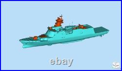 1/350/700/1250 Korea Daegu-class Frigate Unpainted 3D Printed Boat Model Kits