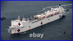 1/350/700 USNS Mercy T-AH-19 Hospital Ship Unpainted