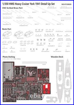 1/350 HMS York Detail Up Set(For Trumpeter)(VF350021)