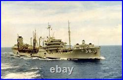 1/350 ISW 4107 USS Kennebec AO-36 US T-2 Type Tanker Complete Resin Model Kit