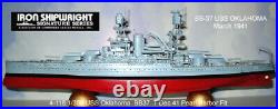 1/350 ISW 4116 USS Oklahoma -1941 Pearl Harbor Fit Resin & PE Brass Model Kit