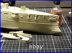 1/350 ISW 4137 USS TEXAS 1898 Battleship Complete Resin, & PE Brass Model Kit