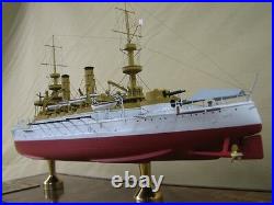 1/350 ISW 4152 Battleship USS Kearsarge BB-5 Complete Resin, PE Brass Model Kit