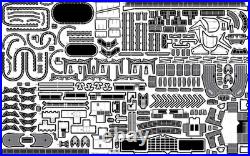 1/350 Pontos Model Bismarck 1941 Detail Up Set #35022F1