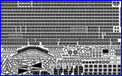 1/350 Pontos Model Bismarck 1941 Detail Up Set #35022F1