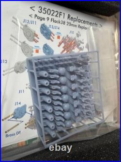 1/350 Pontos Model Bismarck 1941 Detail Up Set #35022F1