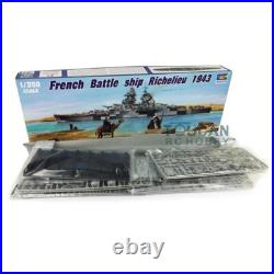 1/350 Scale Trumpeter 05311 French Battleship Richelieu 1943 Warship KIT Model 1/350 Scale Trumpeter 05311 French Battleship Richelieu 1943 Warship KIT Model