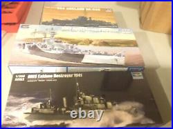 1/350 Trumpeter HMS Eskimo USS England HMS Abercrombie NIB model 3 ship fleet